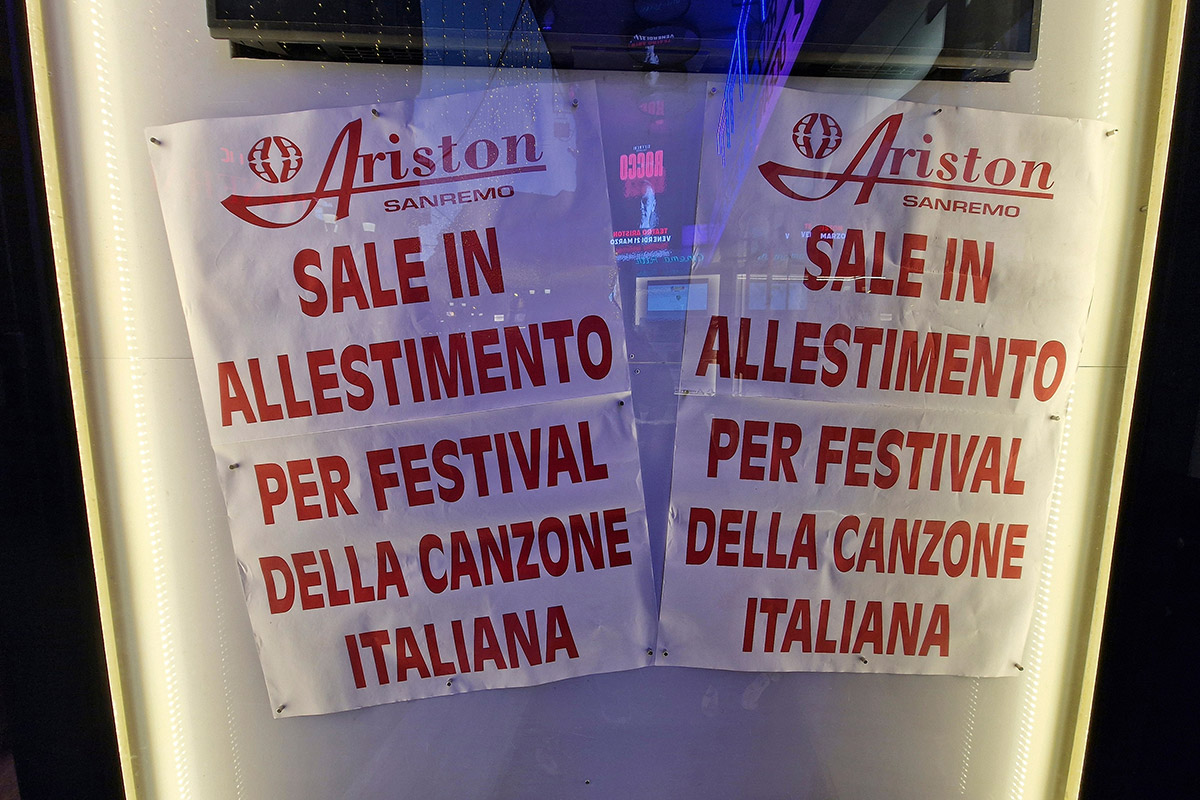 Teatro Ariston Festival di Sanremo